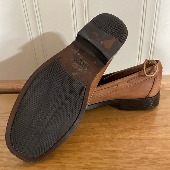 Weejuns Marietta II, Womens 11 M Brown Leather Tassel Kiltie Loafers - Picture 3 of 6